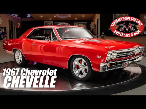 1967 Chevrolet Chevelle SS Restomod For Sale Vanguard Motor Sales #2839