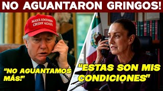NO AGUANTÓ TRUMP! REABRE FRONTERA CON MX, CLAUDIA PONE CONDICIONES. SE ACABÓ!