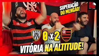 REACT DEL VALLE 0x2 FLAMENGO! VITÓRIA COLOSSAL DO MENGÃO NA ALTITUDE!