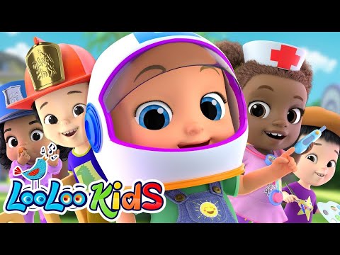 When I Grow Up 🌟🎶 | LooLoo Kids - Best Career Songs & Learning for Kids