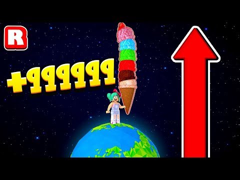 🤘 ¡EL HELADO MÁS GRANDE DEL MUNDO EN ROBLOX! (Ice Simulator)