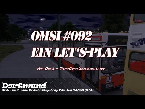 OMSI Let's Play #092 [HD] - Geil eine Niveai-Regelung für den O405N - mit Freddy LP (3/4)