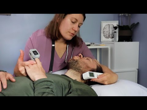 ASMR Doctor Real Person Sleep Exam Puts You To Sleep Too 😴