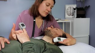 ASMR Doctor Real Person Sleep Exam Puts You To Sleep Too 😴