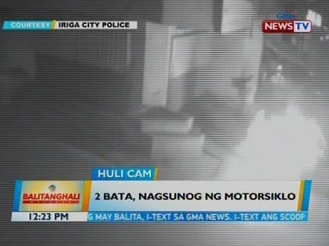 2 bata, nagsunog ng motorsiklo | Videos | GMA News Online