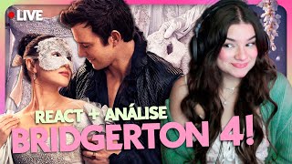 BATE-PAPO BRIDGERTON 4! REACT + ANÁLISE NOVO TEASER