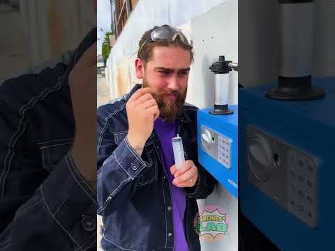 Fire extinguisher ball tested on my CAR! DIY bamboo shooter and more!