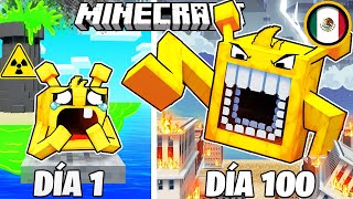 SOBREVIVÍ 100 DÍAS como El COME SPRUNKIS en MINECRAFT HARDCORE!