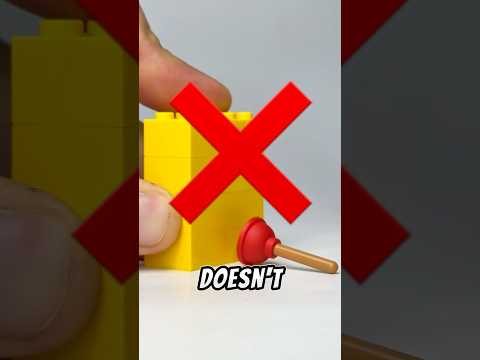 The LEGO Plunger Doesn’t Work… 🪠 #lego #legos #shorts