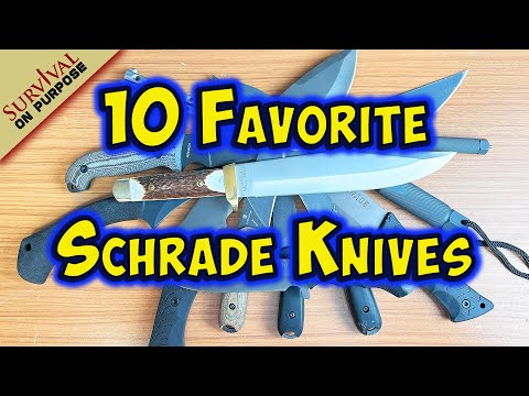 10 Favorite Schrade Knives - Sharp Saturday