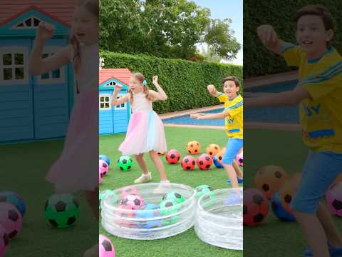 Kids Feed the Color & Shape Tubes!