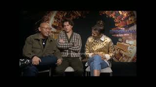 [SUB AL ESPAÑOL] Entrevista a Zendaya, Tom Holland y Jacob Batalon por Tara Hitchcock