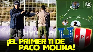 HONDURAS VS PERÚ: LA ALINEACIÓN CON LA QUE SE ESTRENARÁ FRANCISCO MOLINA CON LA ‘H’