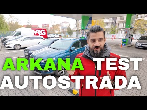 Cat consuma un Renault Arkana 1.6 eTech pe autostrada?