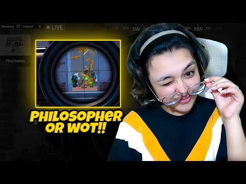 I became a philosopher | Solo vs Squad Funny PUBG Live Highlights