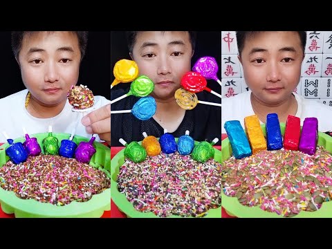 Candy all delicious very eatnig show ASMR