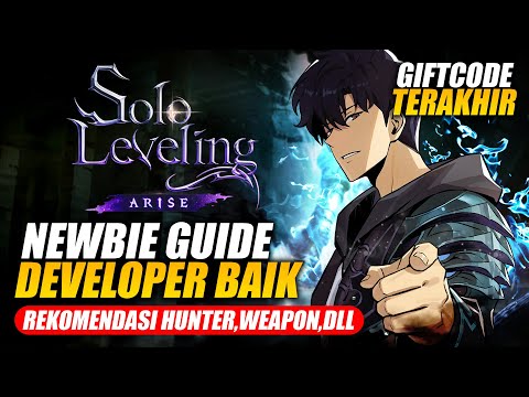 *2 GIFTCODE* NEWBIE GUIDE! Rekomendasi Hunter, Weapon, Artefak,DLL | Solo Leveling: ARISE