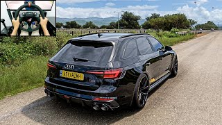 900HP Audi RS4 Avant 18 - Forza Horizon 5 | Simagic Alpha Ultimate gameplay