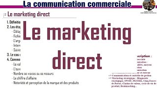 Le marketing direct