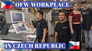 Visiting Mhel and Our OFW Friends at Their Workplace | A Day in Their life