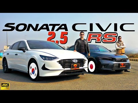 Honda Civic RS vs. Hyundai Sonata 2.5 - Ultimate Comparison in Pakistan