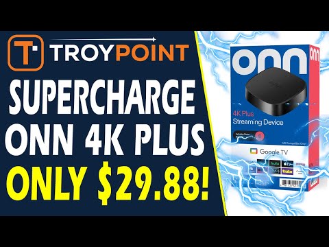 ⚡ Supercharge $30 Walmart Onn 4K Plus Android TV Box