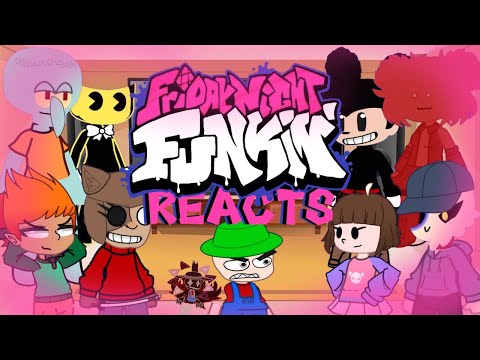 Friday Night Funkin' Mod Characters Reacts | Part 51 | Moonlight Cactus |