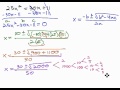 Quadratic Equations and Their Solutions