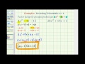 Factoring Techniques and Common Factors