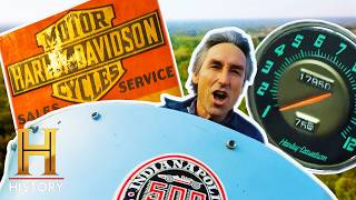 Harley-Davidson Legends: Rare Bikes Found on the Road | American Pickers