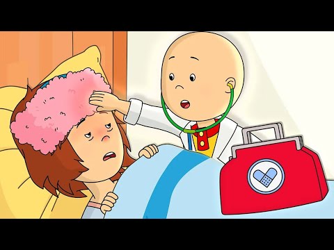 Annem hasta | Caillou Türkçe - WildBrain