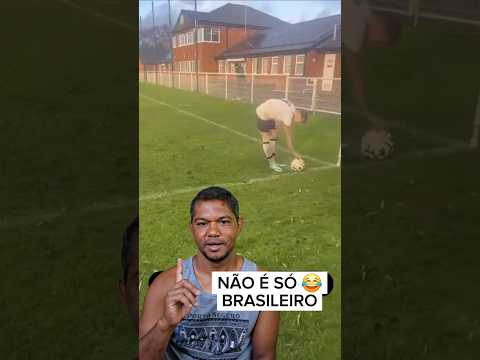 Áaa o brasileiro é malandro! Então olha isso... 😂😂 #futebol #futebolbrasileiro #skills #esporte