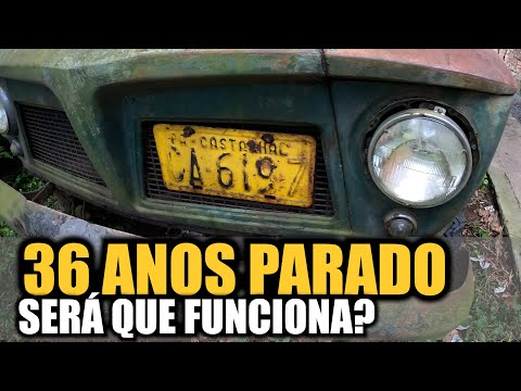 CARRO 36 ANOS PARADO! SERÁ QUE VAI FUNCIONAR?!?!
