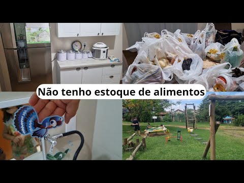 O QUE TENHO NO ARMÁRIO E GELADEIRA😬, COMPRAS, TRANSFORMEI O BANHEIRO DAS CRIANÇAS E PASSEIO