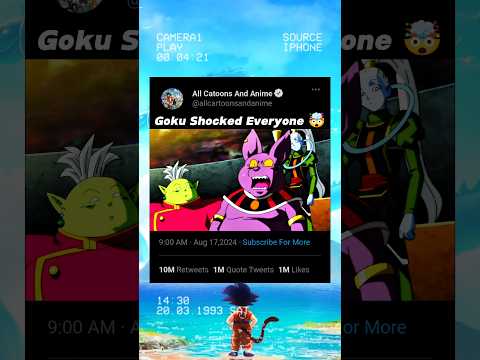 Autonomous Ultra Instinct 😎 #dbz #goku #shorts 🔥🔥