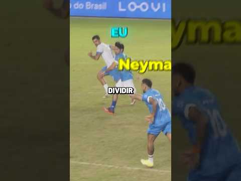 JOGUEI COM O NEYMAR E FIZ UM GOL!