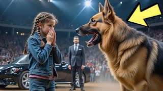 Он поспорил на миллион, что никто не успокоит его собаку, но маленькая девочка доказала обратное.