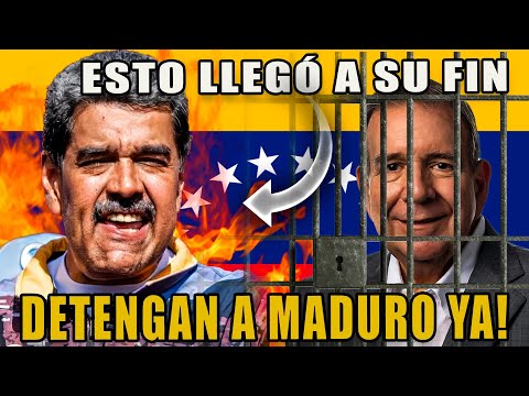 ÚLTIMA HORA!🔥 MADURO ESTÁ ACORRALADO 🔥 USA LA JUSTICIA PARA APRESAR A LA OPOSICIÓN