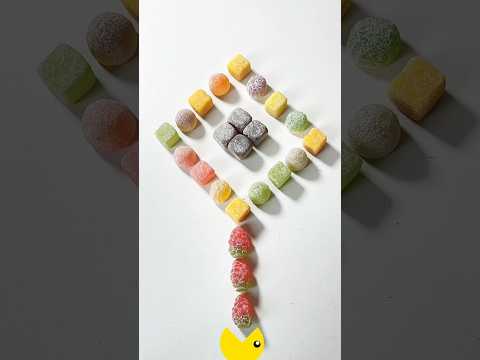 #GreedyPacman #jellycandy #sugarcube #fruitgummy #berrycandy #yellowpacman #sweetpath