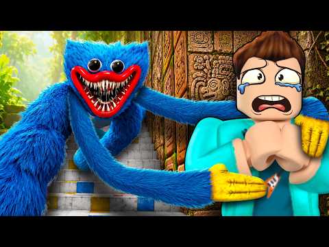 ESCAPING THE SCARIEST POPPY PLAY TIME TOWER IN ROBLOX !!
