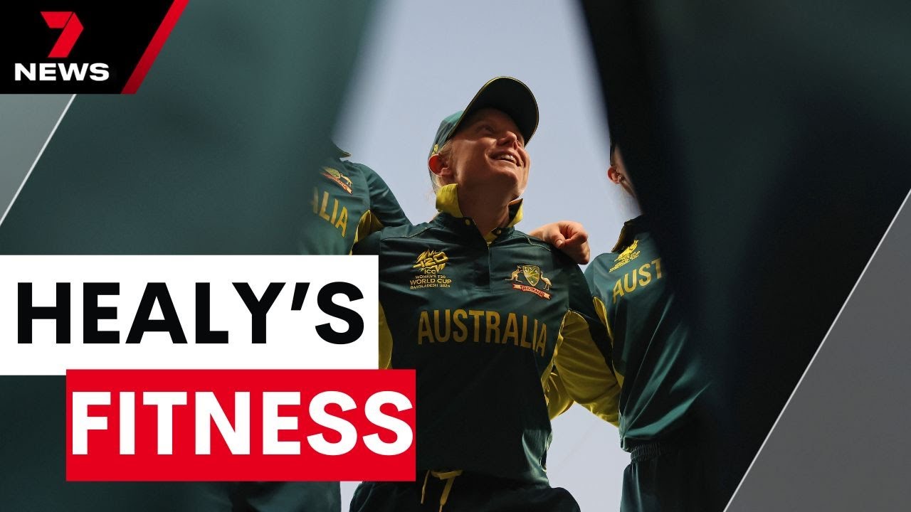 Australia sweating on Alyssa Healy’s fitness | 7NEWS