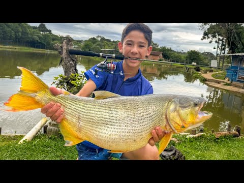 MOLINETE PEGA PEIXE IGUAL CARRETILHA !!