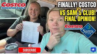 Final opinion on Costco Vs Sam’s Club! | Michelle Coughran