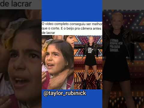 CRIANÇA CRITICA XUXA.