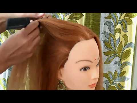 Cute open hairstyle for party | easy hairstyle | hairstyle for girls