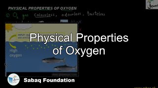 Physical Properties of Oxygen