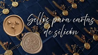 DIY ♡ Sellos de silicón para cartas / invitaciones | Erandy Paz