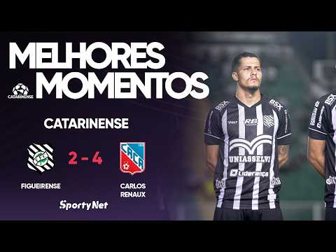 Figueirense-SC 2 x 4 Carlos Renaux-SC