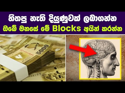 නොසිතු දියුණුවක් ලබන්න මෙන්න Blocks අයින් කරන්න ඕනි හේතුව සහ මාර්ගය. දියුණු වීම ඔයාගෙ අයිතියක්