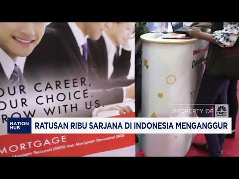 Ratusan Ribu Sarjana di Indonesia Menganggur